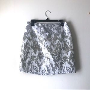 Sevier metallic custom skirt